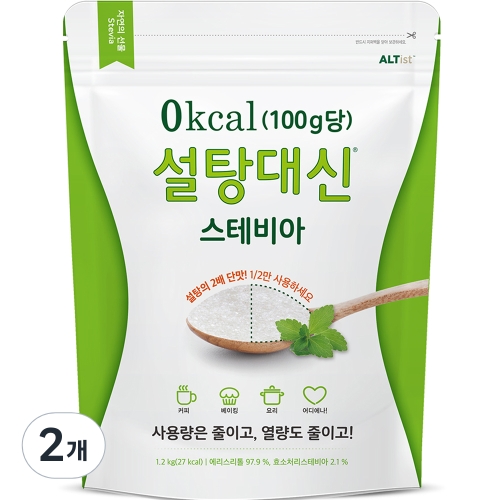 알티스트 설탕대신 스테비아 에리스리톨 1.2kg