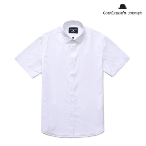 젠틀맨즈컨셉 에어로 쿨 항균 반팔 셔츠 화이트_0DSSB09GSW