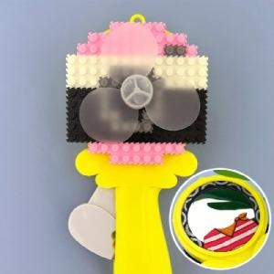 오렌지몰 디폼 끼우기블럭 직업시리즈 거울 손선풍기 만들기 사진작가_이미지