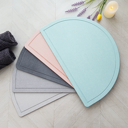 일루일루 반원 3D 규조토 발매트 (60x39cm)_이미지