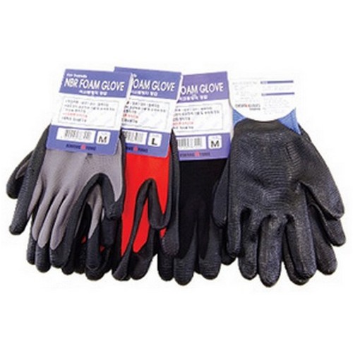 광명코팅 NBR폼 코팅장갑