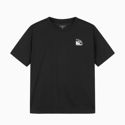 행텐틴즈 동백01 미니 베니 반팔 티셔츠_블랙 14570-031-402-31-100 46771664