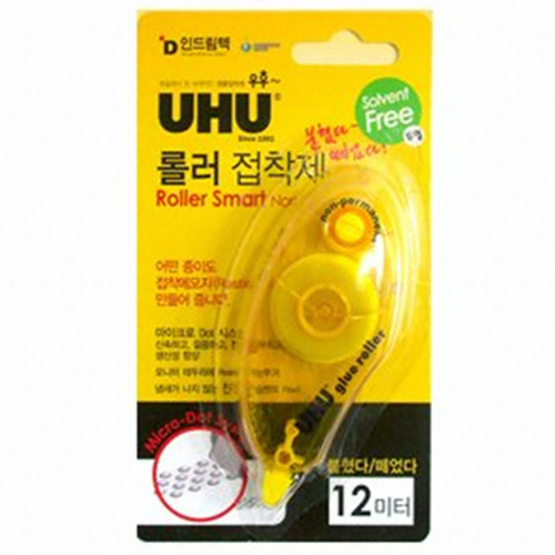 UHU 우후 롤러 접착제 (비영구) (12m)
