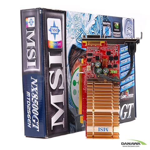 MSI 지포스 8500GT NX8500GT-MTD256EH 256MB MSP_이미지