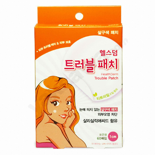  에버레이드 헬스덤 트러블패치 살구색패치 표준형 60매 [1개]