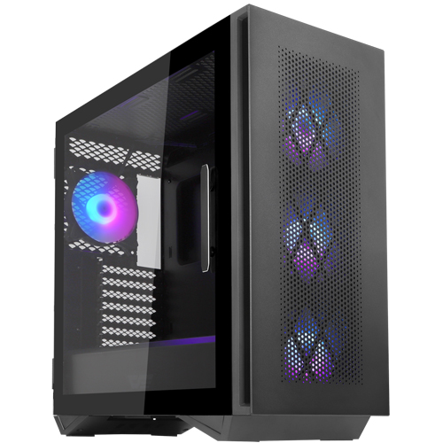 darkFlash DLS480 RGB 강화유리 (블랙)_이미지