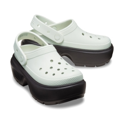 크록스 여성 스톰프 클로그_209347-1HR