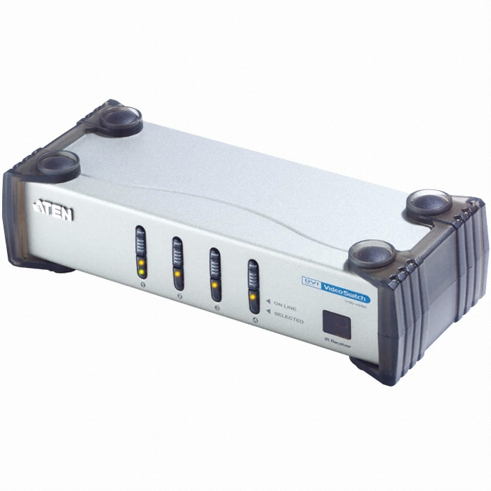ATEN 4포트 DVI 비디오 스위치 (VS461)