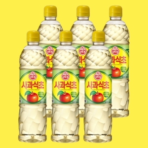 오뚜기 2배 사과식초 900ml (6개)_이미지