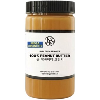 대륙식품 야스티 순 <b>땅콩</b><b>버터</b> 크런치 1.5kg