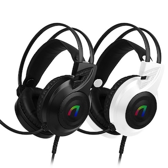 앱코 N460 가상 7.1 ENC 초경량 RGB 게이밍 <b>헤드셋</b>