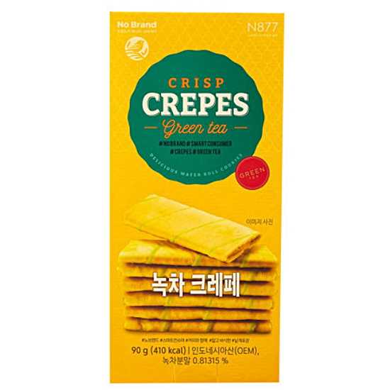이마트 노브랜드 녹차 크레페 90g (3개)