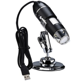스마트폰 USB 디지털 전자 <b>현미경</b> 1600배
