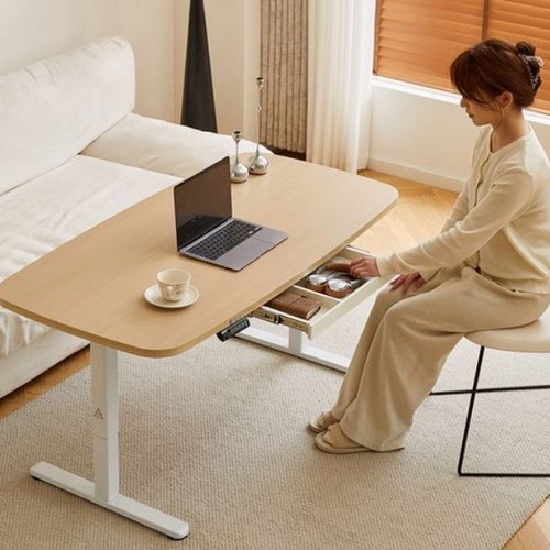 아우스 원목 FJ13 모션 거실테이블 리프트업 소파테이블 1000