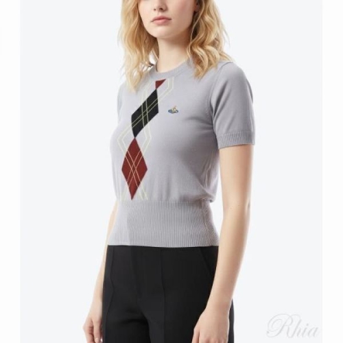 비비안웨스트우드 아가일 니트 탑 149786526