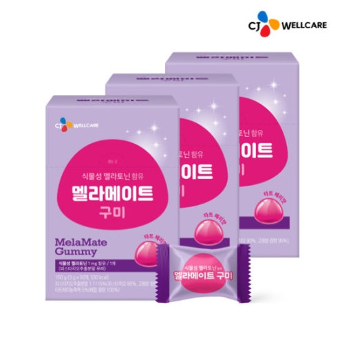 닥터뉴트리 식물성 멜라토닌 함유 멜라메이트 구미 50구미 (3개)_이미지