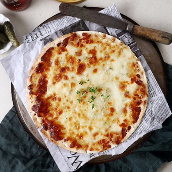 더나음 푸딩팩토리 고르곤졸라 씬피자 300g (1개)_이미지