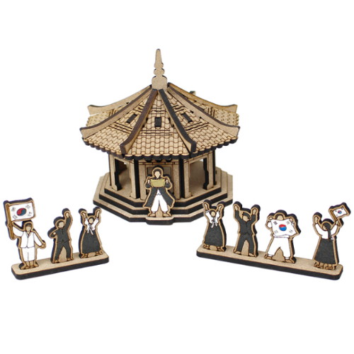 모또 탑골공원 만들기 입체퍼즐