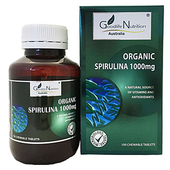 굿라이프뉴트리션 스피루리나 100정 (해외)