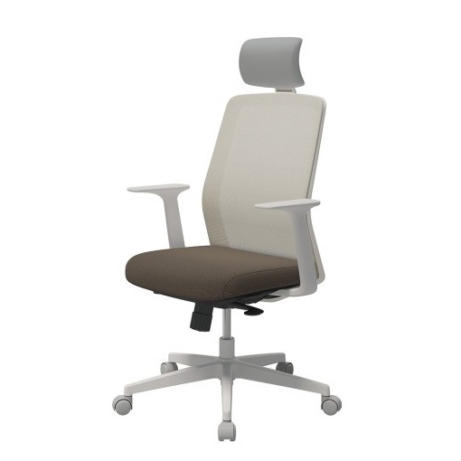 시디즈 탭스퀘어 화이트 컴퓨터 책상 의자_이미지