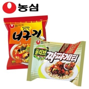 농심 짜파구리 너구리15개+짜파게티15개 30개_이미지