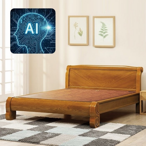 인터데코 GC566 AI 인체감지 3중 온돌침대 Q (황토+옥+숯)_이미지