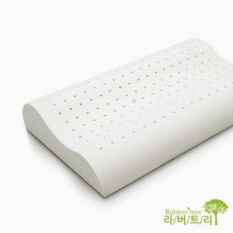 라버트리 천연<b>라텍스</b> 굴곡형 경추<b>베개</b>