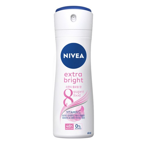 데오드란트 스프레이 엑스트라 브라이트 60ml