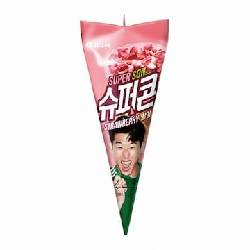 빙그레 슈퍼콘 딸기 150ml (1개)