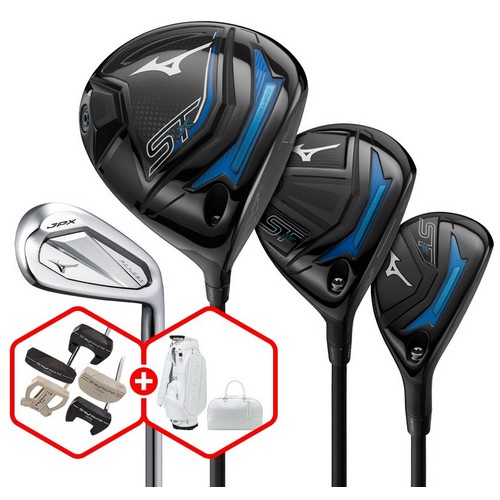 미즈노 ST-X 230 / JPX925 포지드 조합 풀세트 (12개 경량스틸 골프백세트 정품)_이미지
