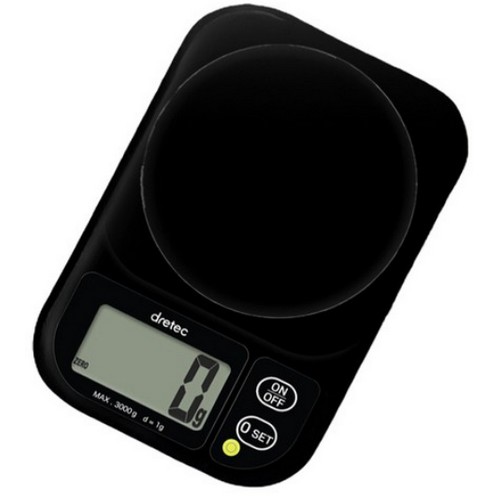 드레텍 주방 전자저울 KS-385BK