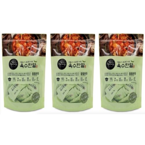 해통령 육수한알 칼칼한맛 100g(4gx25입) (3개)_이미지