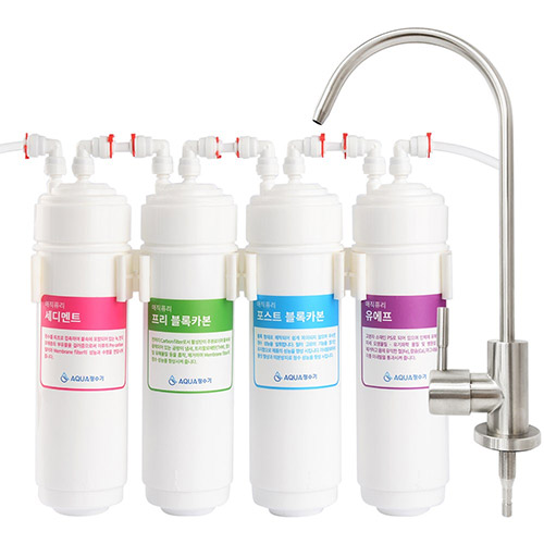 아쿠아 매직퓨리 언더싱크정수기 DIY 싱크대 조리수 (자가관리)_이미지