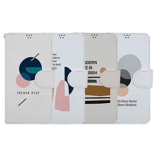 갤럭시S21 플러스 심플 아트 다이어리 가죽 케이스