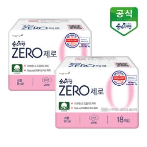 순수한면 제로 소형 18개 (2팩(36개))_이미지
