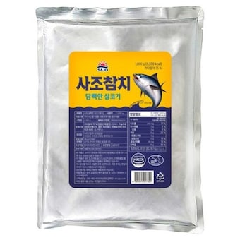 <b>사조</b>대림 담백한 살코기 <b>참치</b> 파우치 1.8kg