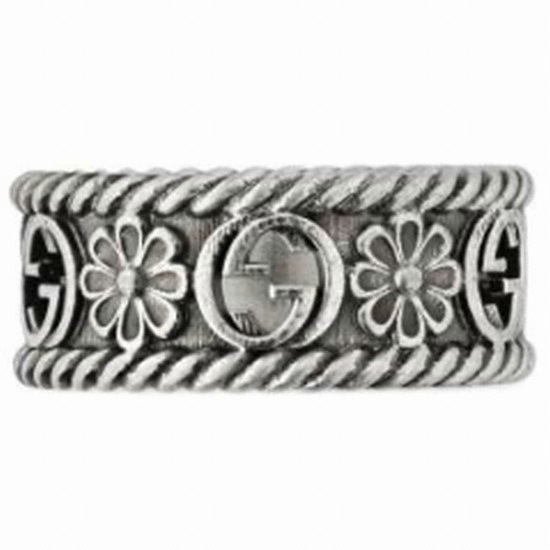 구찌 인터로킹 G 실버 반지 577263 J8400 0811_이미지