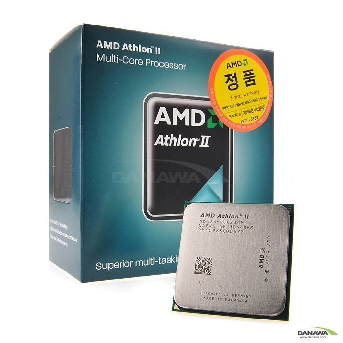 AMD 애슬론II-X2 265 (레고르) (정품)_이미지