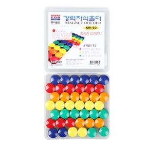 포비월드 포비 강력 자석 홀더 MH-60 20mm 84개입  2시이전 주문 출고 토 일 공휴일 휴무_이미지
