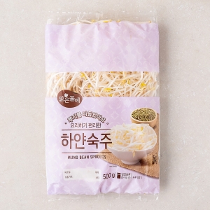 맑은물에 요리하기 편리한 하얀숙주 500g 1개 500g_이미지