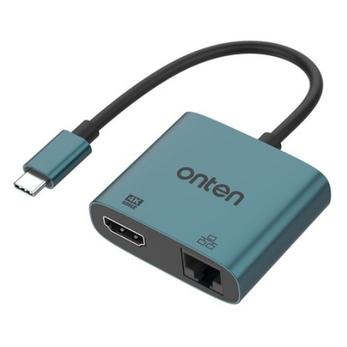 라이트컴 COMS FW003 Type C to HDMI+RJ45 컨버터_이미지