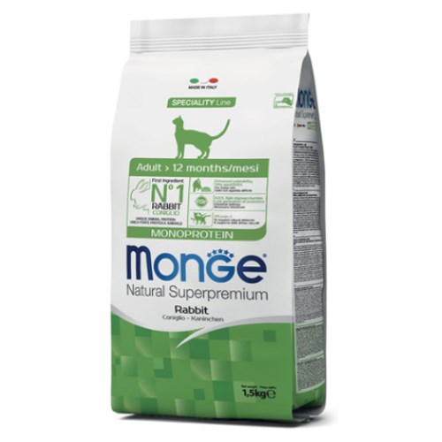 캣 내추럴 슈퍼프리미엄 어덜트 모노프로틴 토끼 1.5kg