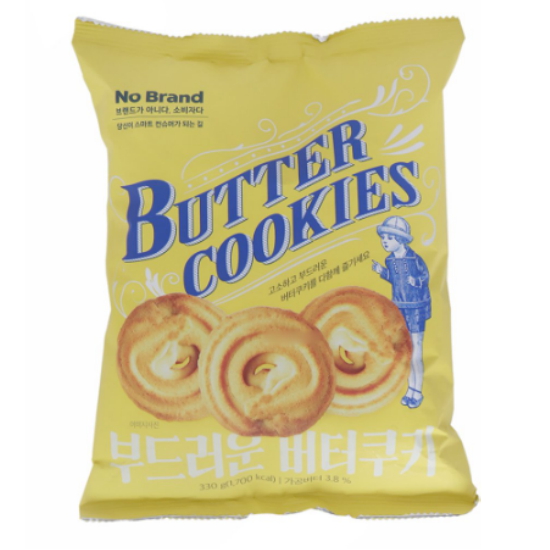 이마트 노브랜드 부드러운 버터쿠키 330g (8개)_이미지
