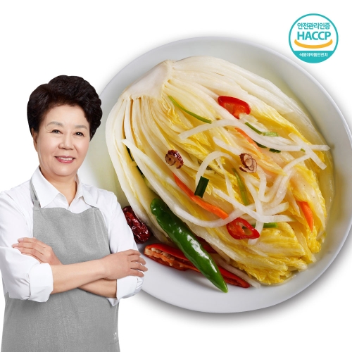 마음심은 소문난 배윤자 일품 백김치 3kg