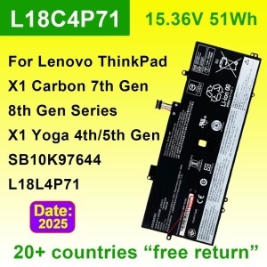 레노버 L18C4P71 Think패드 X1 Carbon 7세대/8세대X1 Yoga 4세대/5세대 시리즈 L18L4P71 SB10K..