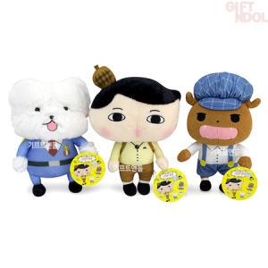 미미월드 엉덩이 탐정 브라운 봉제인형 22cm[1개]
