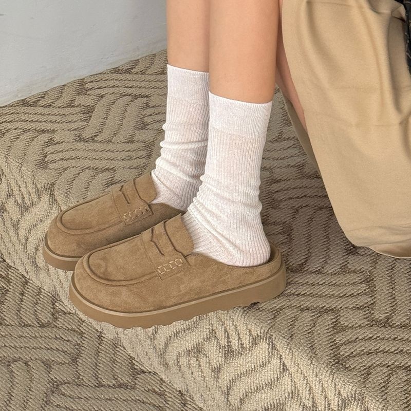 식스핏 BOTO LOAFER MULE CAMEL 3197182