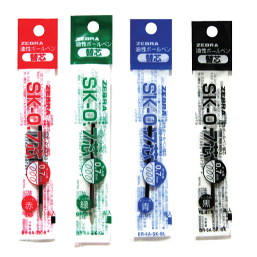 제브라 클립온 SK 07 리필심 0.7mm (1개)