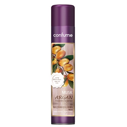 과일나라 컨퓸 아르간 트리트먼트 스프레이 머스크 300ml (4개)_이미지