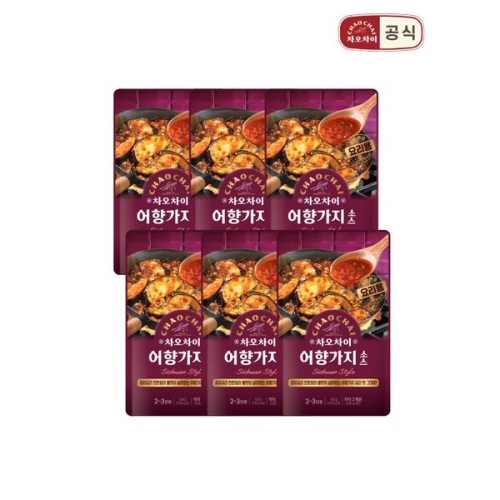 샘표 차오차이 어향가지 소스 100g (6개)_이미지